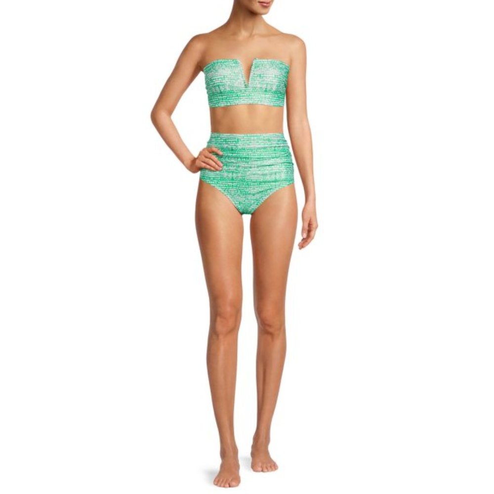 Catherine Malandrino 2pc Bandeau Swim Set - Picture 7 of 7